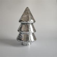 جرة حلوى زجاجية على شكل شجرة عيد الميلاد