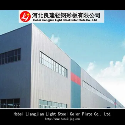 Low Cost and Fast Assembling Steel Structure Workshop