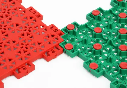 Enlio Elastic LF modular shock absorption flooring