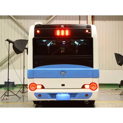 City bus Huanghai 8m electric bus