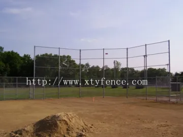Tennis court fence