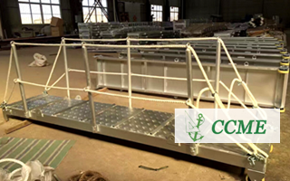 Marine Aluminium Gangway wharf ladder