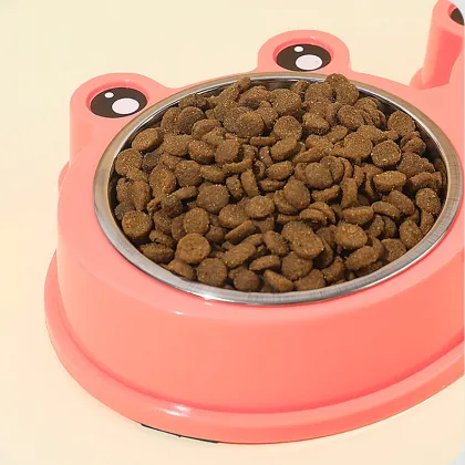 Hot Sale: Small and Medium Dogs Dining Table Pet Bowls with 2 Bowls Animal Feeders