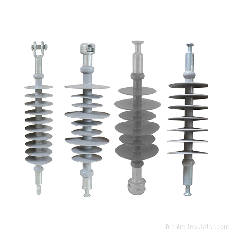 Isolateur polymère polymère à suspension en silicone haute tension 36KV