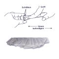 100 Pcs/box Replacement Blade Dead Skin Corn Remover Nail Art Pedicure Blades Foot Care Tool 28GA