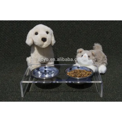 Acrylic Pet Feeder/cat/dog feeder