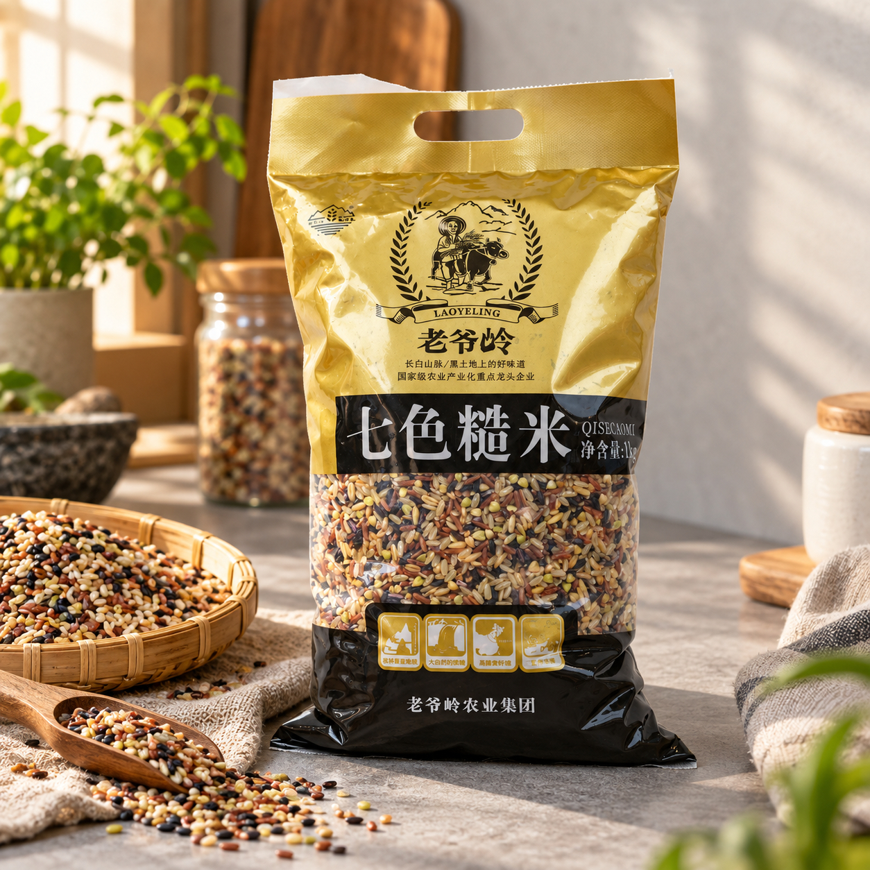 Seven color brown rice4