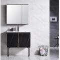 Black bathroom vanities stand for new