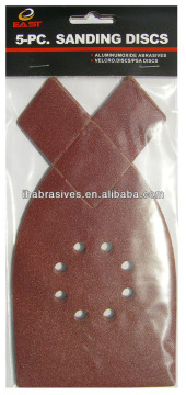 abnormal velcro disc,for metal, steel or wood, 95x135mm