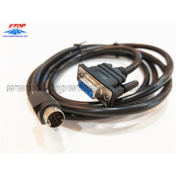 Cable de conector femenino de Din a D-SUB