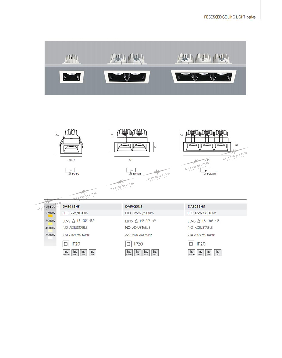 Recessed Spotlight Spot Light 50 2