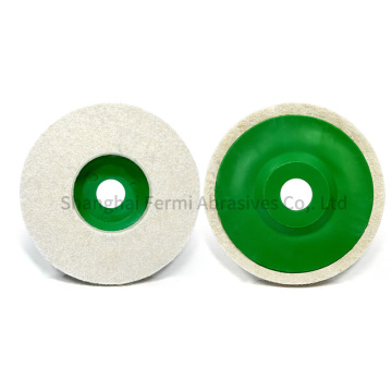Factory Direct Non-Woven Wool Abrasive Felt Polishing Quick Change Disc Wheel
