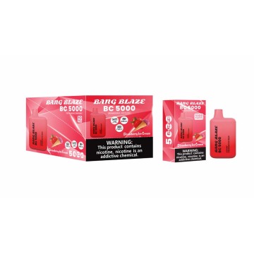 बैंग ब्लेज़ BC5000 पफ्स डिस्पोजेबल वेप थोक