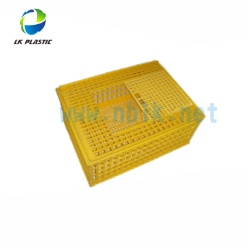 Good quality plastic transport poultry crate-sliding door