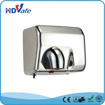High Quanlity Warm Hand Portable Stainless Ssteel Automatic Hand Dryer for public washroom
