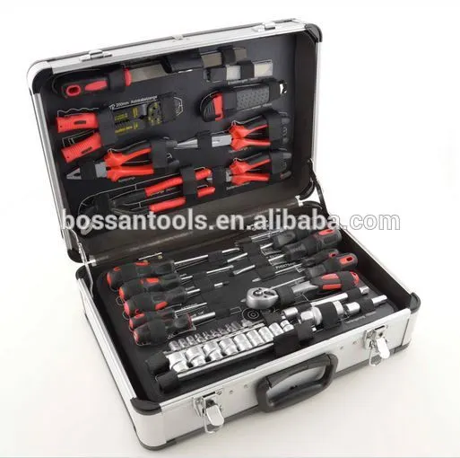 101 pcs aluminium hand tool sets