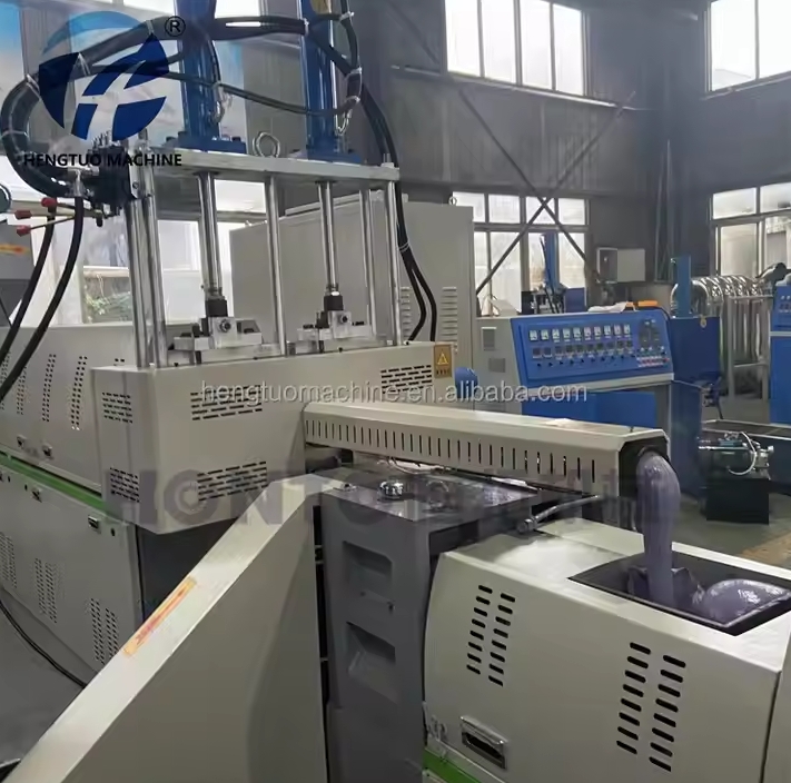 מכונת מיחזור פלסטיק שקית ארוגה שלב כפול