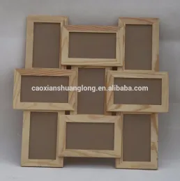 2018 vintage unique 4x6 wood collage photo picture frame