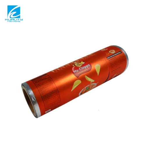 Customized Eco-Friendly Edible Foil Banana Chips Packaging