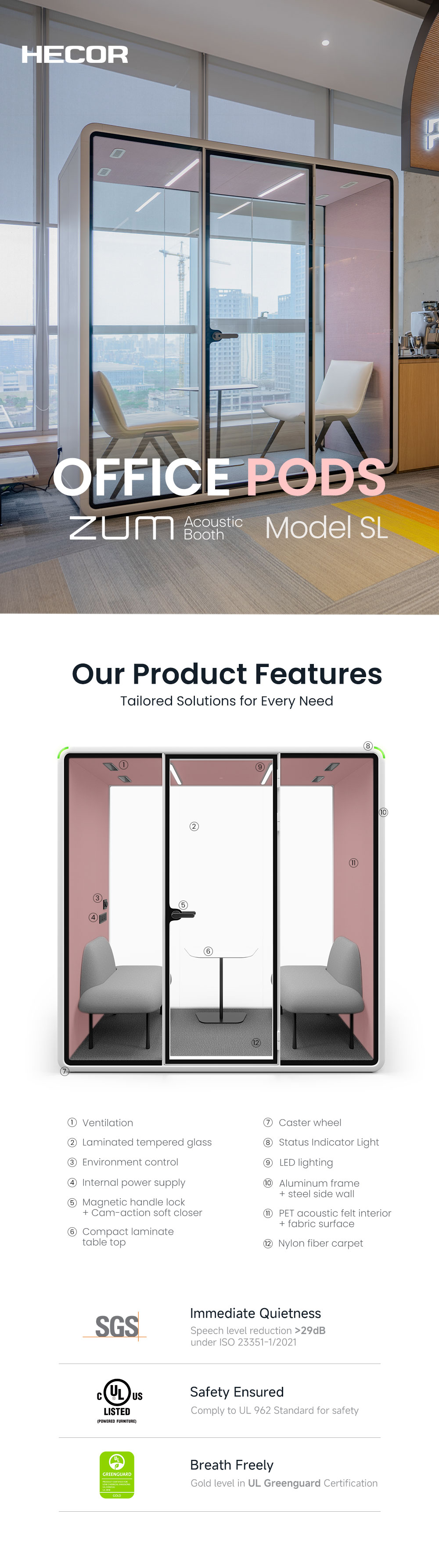 Multipurpose Two-Person Booth