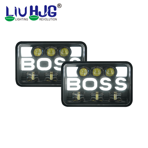 7 Inch Square Led Motorcycle Headlights