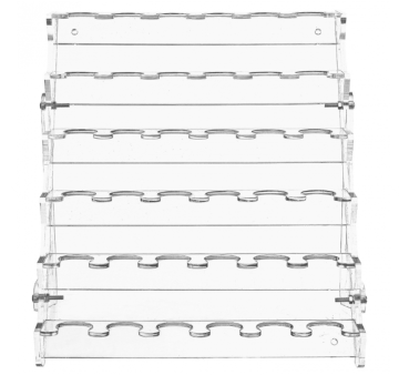 Rack di stoccaggio per capsule di caffè in acrilico