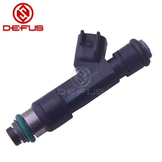 DEFUS Guangzhou car part new petrol fuel injector OEM 12602480 For MALIBU & HHR 2.4L factory direct price fuel injector