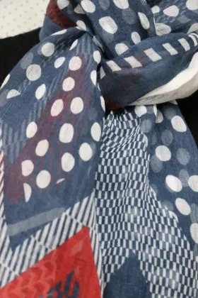 100% Linen Yarn Shawls