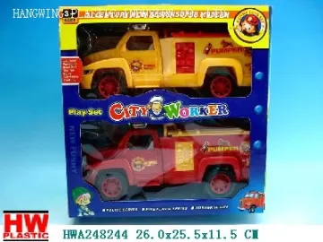Fire rescue play set