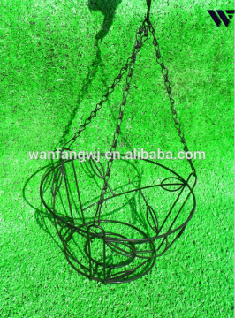 factory price metal hanging flower basket