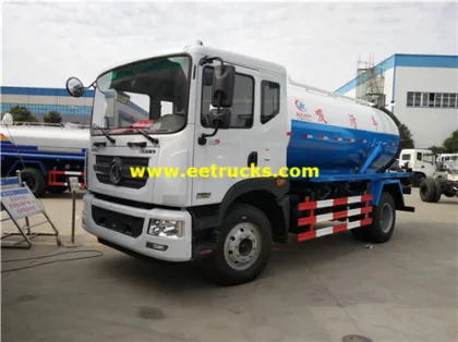 Dongfeng 9000L Manure Suction Tank Trucks