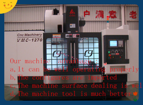 Máquina de trituração do CNC para o sistema de controle Fanuc/simense