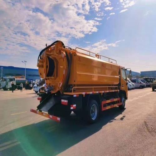 10cbm camion de réservoir d&#39;égouts à vide fécal