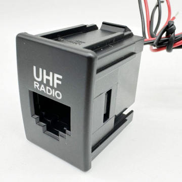 8P8C 6P6C RJ45 ISUZU D-MAX DASH RADIO PANLE用のパススルーアダプター