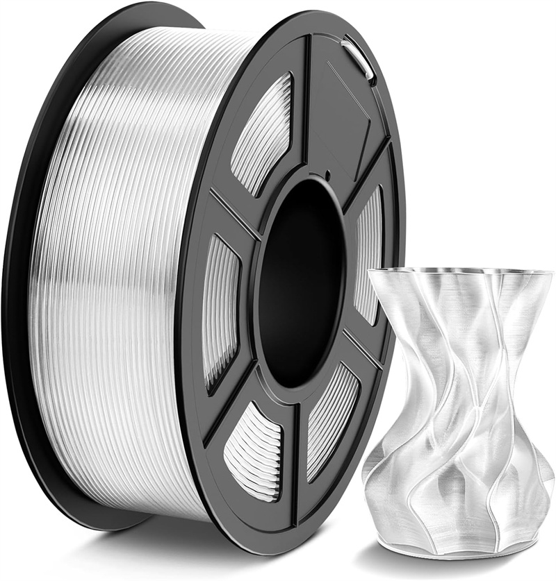 Clear PETG Transparent 3D Printer Consumables 1kg Filament