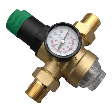 Stainless Steel Mesh Pressure Relief Valve Water Purification Filter with Brass Scale Inhibitor for RV & Home Use