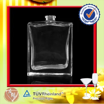 Hot Sale Transparent Square Glass Perfume 5cl Bottles