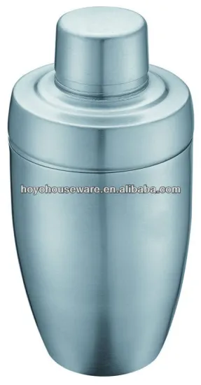 chrome cocktail shaker