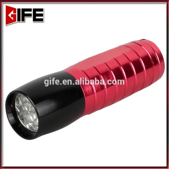 GF-6041 hot sale Aluminum flashlight 9LED light lantern