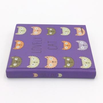 Paper cute notebook with cute graph