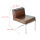 Modern simple V stainless steel chair