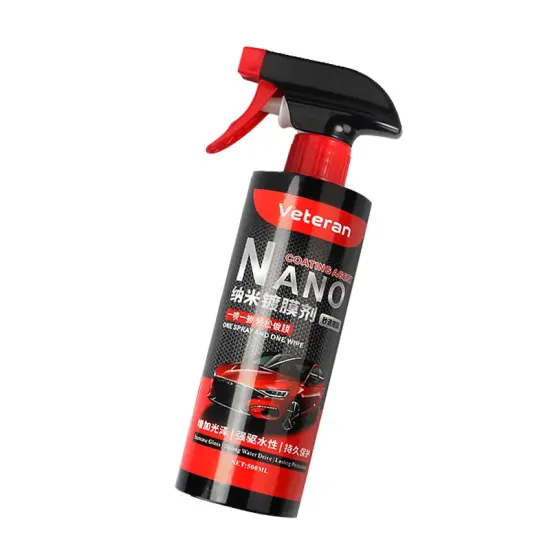 Hot Selling Ceramic Car Paint Care: Fast Gloss Spraying Nano Coating Agent
