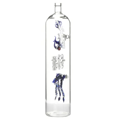 Glass liquor bottles vodka glass bottle