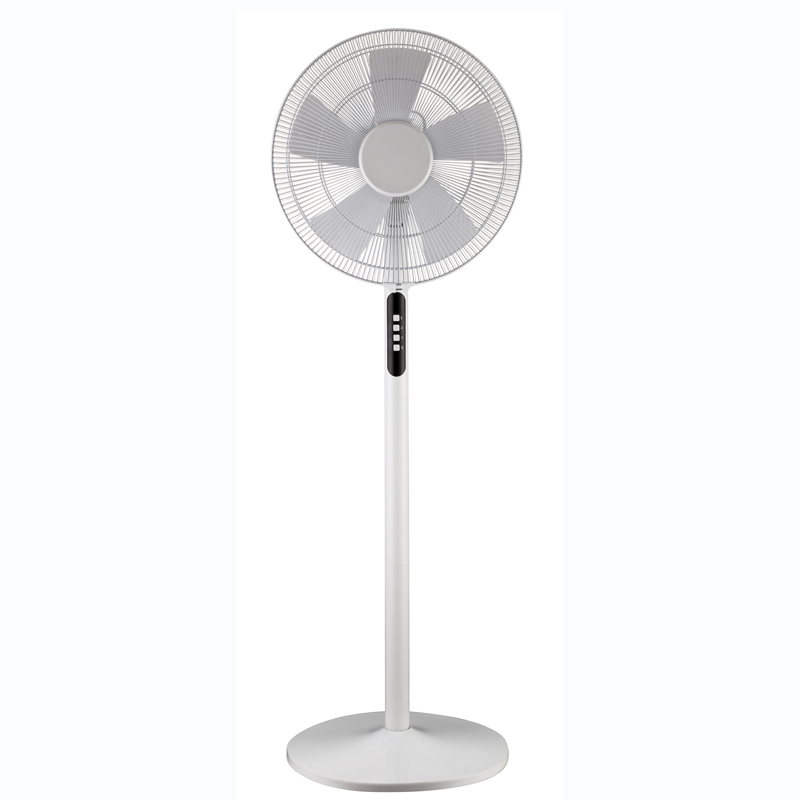 16 Inch 3-Speed Pedestal Floor Fan Standing Fan for Home with Oscillating Dual Blades AC Motor With Remote Control Timer