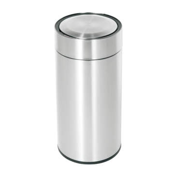Touchfree Sensor Automatic Round Stainless Steel Trash Can