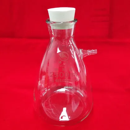 Clear Quartz Glass Volumetric Flask