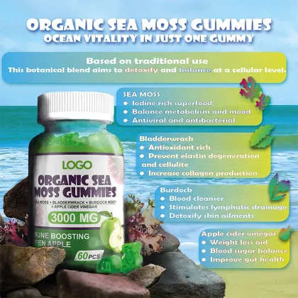 Immune Support Thyroid Health Sea Moss Gummies