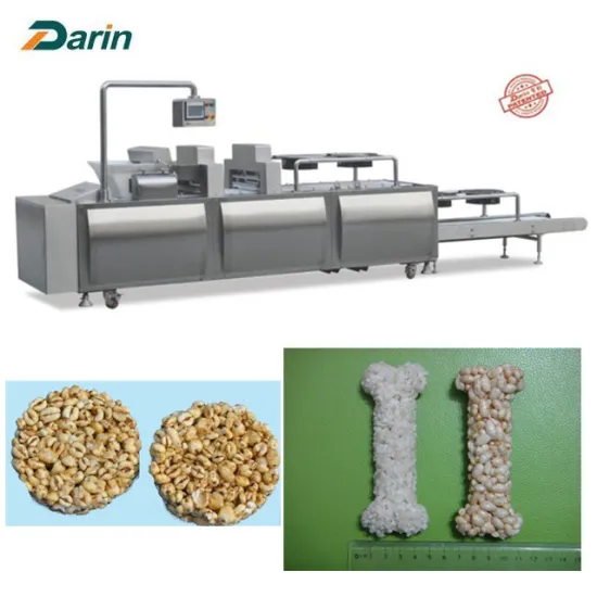 Tasty Almond Granola Rice Cracker Making Machine