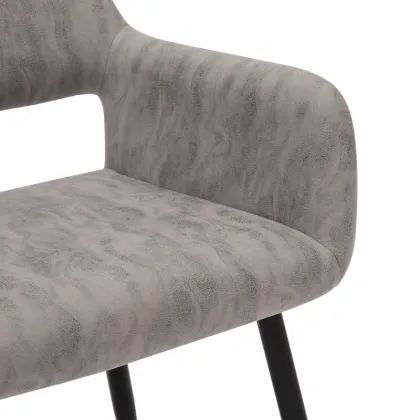 Multicolor Comfortable Ruche Modern Luxury Armchair by Giorgetti Thaddeus