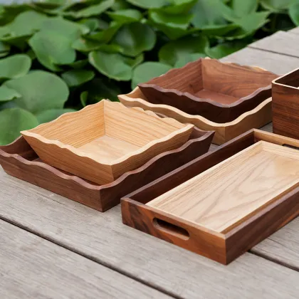 Doris Wooden Fruit Tray